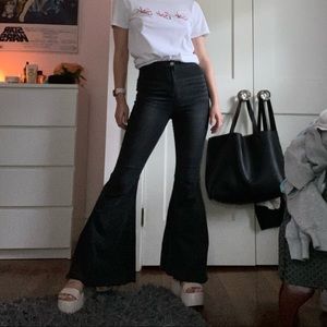 PETITE 70s flare jeans